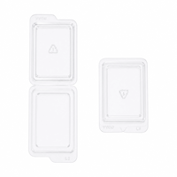 Boîte blister transparente en PET pour patchs anti-acné, étui de rangement pour produits d'esthétique médicale, emballage protecteur pour patchs cosmétiques anti-acné