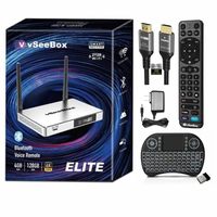 Nouvelle Box TV Android Vseebox Elite Ultra 2025 8K 4 Go RAM 128 Go ROM Android 14 Amlogic