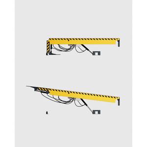Rampa Electrohidráulica de Acero BAG-DS250B con Doble Bisagra, Instalación en Foso, 6000-9000 kg - Product Image 4