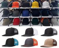 Gorras de Béisbol Richardson 112 Personalizadas de Alta Calidad, Modelo Western, con 6 Paneles, Visera y Parche de Cuero para Hombre y Mujer