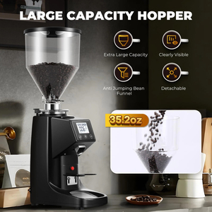 Máquina Profesional de Alta Calidad para Granos de Café, 64 mm, Fácil Operación, Molinillo Comercial para Café Turco - Product Image 1