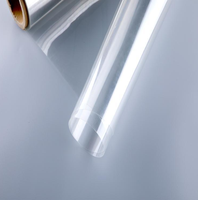 Rouleau de feuille PET transparent à double face Film APET dur et anti-rayures pour l'emballage Supportant le traitement de la coupe