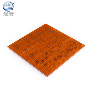 Son de qualité d'auditorium d'isolation <span class=keywords><strong>acoustique</strong></span> en bois perforé panneau avec un <span class=keywords><strong>bon</strong></span> prix - Product Image 1
