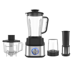 Licuadora Multifuncional 4 en <span class=keywords><strong>1</strong></span> de Alta Velocidad, Procesador de Alimentos Eléctrico, Licuadora para Smoothies, Frutas, Café y Jugos - Product Image 4