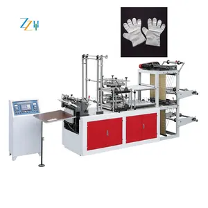 High Efficiency Industrial Gloves Making Equipment / Glove Making Machine Disposable Plastic / Glove Making Machine