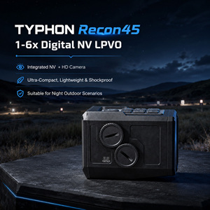 Mira Telescópica Digital TYPHON con Zoom 1-6x, Visión Nocturna con Iluminador IR, Impermeable, <span class=keywords><strong>de</strong></span> Aluminio, con Garantía <span class=keywords><strong>de</strong></span> por Vida - Product Image 1