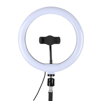 Neues Design Selfie-Ringlicht, faltbar, flexibel, 360° drehbar, Handyhalterung für Make-up, Video, Live-Stream, Schreibtischnutzung