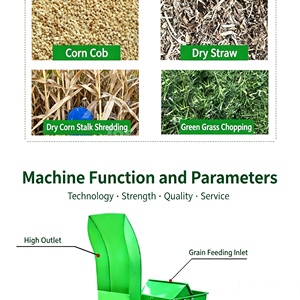 Machine à couper le fourrage à haute performance qui lance le fourrage coupé directement dans la <span class=keywords><strong>remorque</strong></span> de collecte - Product Image 2