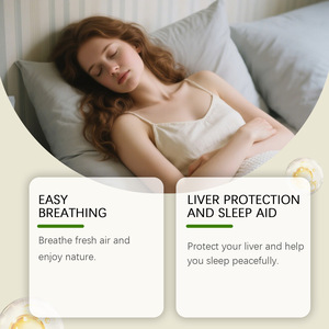 Diffuseur et <span class=keywords><strong>Purificateur</strong></span> <span class=keywords><strong>d</strong></span>'Herbes Soin Corporel Solide pour la Purification des Poumons, le Soutien Hépatique et l'Aide au Sommeil avec Aromathérapie Naturelle - Product Image 3