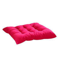 Coussin de sol - Coussin d'assise carré doux tissé écologique 100% coton ergonomique multifonctionnel pour salon, méditation, décoration intérieure