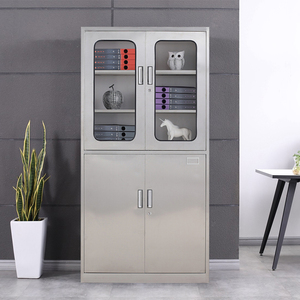 Armoire à documents compacte en acier avec conception résistante au feu pour une utilisation de <span class=keywords><strong>bureau</strong></span> à petite échelle - Product Image 1