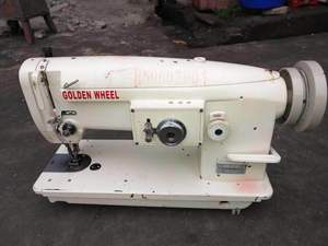 Golden Wheel CS 2160 Single Needle Lockstitch Top & Bottom Feed 2-Point Zigzag <b>Sewing</b> Machine <b>for</b> Industrial - Product Image 3