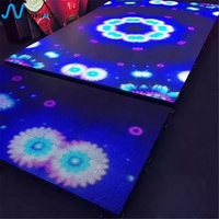 Écran Led interactif pour sol de danse, accessoire d'extérieur, couleur contrastée P6.25, étanche
