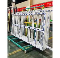 Ventanas Corredizas de Aluminio Modernas de Alta Calidad con Doble Acristalamiento Ignífugas para Proyectos de Viviendas, Oficinas, Villas y Baños