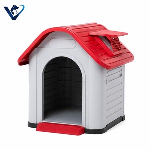 Caseta <span class=keywords><strong>para</strong></span> <span class=keywords><strong>Perros</strong></span> <span class=keywords><strong>de</strong></span> Plástico Resistente a la Intemperie, con Puerta <span class=keywords><strong>de</strong></span> Ventilación, <span class=keywords><strong>para</strong></span> Exteriores - Product Image 1