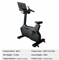 Vélo d'exercice couché haut de gamme avec dossier rembourré, résistance réglable, silencieux, pour perte de poids et fitness en intérieur
