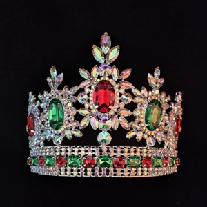 Corona all'ingrosso fornitore corona <span class=keywords><strong>5</strong></span> pollici rosa principessa concorso corona corona regina di natale - Product Image 5