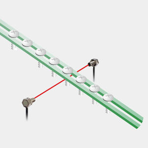 مستشعر ليزر مصغر ثروبيم 12 فولت 24 فولت تيار مستمر، مستشعر كهروضوئي ليزري للكشف عن المسافات الطويلة حتى 500 مم - Product Image 5