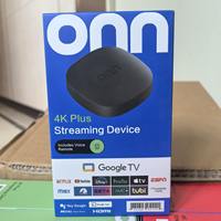 Boîtier TV 4K Onn Android 14, clé TV intelligente 4K Quad Core, connectivité 5G, 2 Go de RAM, télécommande vocale, lecteur multimédia en streaming, décodeur