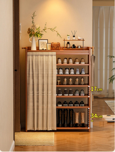 Meuble à chaussures moderne grande capacité anti-poussière pour entrée de maison, étagère à chaussures multicouche, solution de rangement idéale pour location - Product Image 5