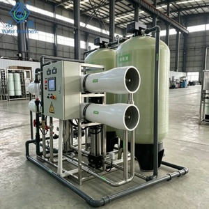 ระบบกรองน้ำกร่อยอัตโนมัติ MINGMO รุ่น RO 4000 ลิตร/ชั่วโมง สำหรับบำบัดน้ำบาดาลที่มีความเค็มในแอฟริกา พร้อมปั๊ม PLC และตัวกรองป้องกันตะกรัน - Product Image 2