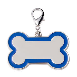 Sıcak satış kemik şekli metal malzeme özelleştirilebilir logo Pet kimlik köpek etiketi - Product Image 5