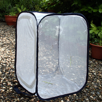 Cage de terrarium pliable pour insectes et reptiles de haute qualité 40x40x60cm, cage portable pour l'élevage d'insectes et d'oiseaux, habitat pour papillons
