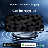 Localisateur mondial : Carte anti-perte avec suivi d'objets pour personnes âgées et enfants, sans batterie, mode sans positionnement