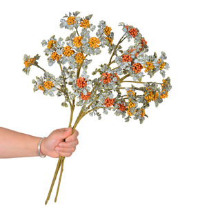 Rama de Flores Artificiales Laixing, Plástico Suave, Decoración para el Hogar, Decoración para Bodas - Product Image 4