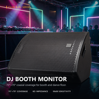 Haut-parleur coaxial PA Neo de 12 pouces, 200W RMS/800W/1600W de crête, sensibilité de 8 à 98 dB, SPL maximal de 130 dB, dispersion de 70x70, moniteur de scène