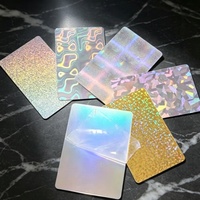 Carte PVC étanche CR80 RFID/NFC 13,56 MHz avec puces 213/215/216/F08 pour contrôle d'accès et paiement hôtelier, design holographique personnalisé