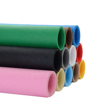 Tissu non tissé en spunbond 100% PP de haute qualité, rouleaux de matière première pour les sacs de shopping