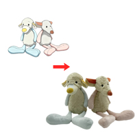 Boneka Kelinci Raksasa Gaya Kawaii yang Dapat Disesuaikan, Selimut Boneka Super Lembut dengan Jaring, Hasil Akhir yang Dapat Dicuci untuk Bayi Baru Lahir, Halloween, Anak-Anak