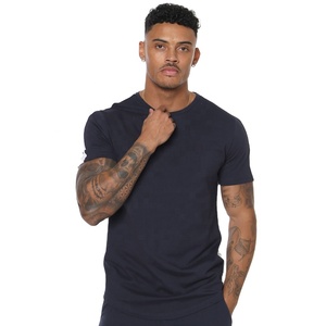 T-shirt blanc en coton à séchage rapide pour hommes, vêtement de gym, t-shirt vierge, t-shirt, t-shirt, t-shirts, vente en gros, S Oem, Logo, coton uni - Product Image 2