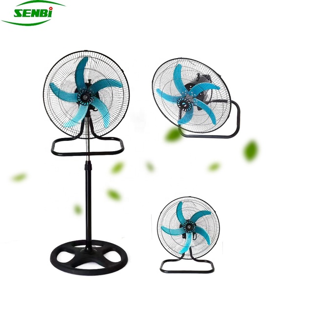 10'' Electric 3 in 1 Industrial Stand Fan 12'' Powerful Mini Floor Fan 3 in 1 Multifunction Mini Fan