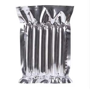 Bolsa de Plástico Plateada con Acabado Brillante, Esquinas Cuadradas, Sellado de Tres Lados, Acabado Reflectante, a Prueba de Olores, Personalizable, Boca Plana - Product Image 3