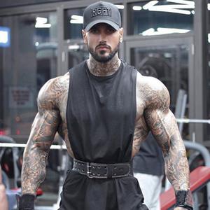 Passuxi Best seller Fitness Running 2025 nuovo gilet da <span class=keywords><strong>uomo</strong></span> estivo abbigliamento sportivo tinta unita senza maniche maglietta da <span class=keywords><strong>uomo</strong></span> - Product Image 5