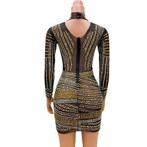 Vestido de Noche Mini Sexy para Mujer 2026 con Flores, Cintura Natural, Estilo Casual Diurno, Patrón Liso, para Club Nocturno de Verano - Product Image 4