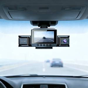 Cámara para Auto 4K de Doble Lente Delantera y Trasera de 3 Pulgadas IPS, 140 Grados, Venta al Por Mayor °   Caja negra para coche tipo C con WiFi - Product Image 4