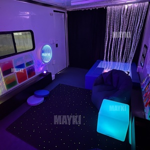 Luces Sensoriales de Fibra Óptica LED con Seguimiento Visual, Paquetes Sensoriales de Exploración Táctil, Cascadas de Pared Relajantes para Autismo - Product Image 2