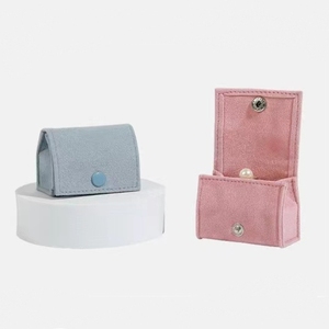 Nouvelle boîte à bijoux créative, portable et compacte, boîte de rangement pour bijoux, boîte à bijoux en velours - Product Image 1