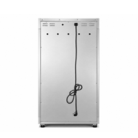 Armoire de désinfection à haute température 125 degrés, armoire de désinfection commerciale à porte unique pour plateaux repas de cantine