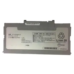 Baterai Laptop CF-VZSU81JS 7.2V 30Wh 4100mAh untuk CF-AX2 PAN CF-AX3 CF-VZSU81 CF-VZSU85