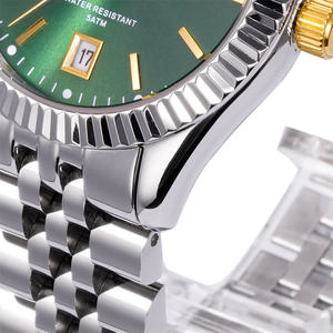 Cinturino a maglie in <span class=keywords><strong>metallo</strong></span> oro rosa lucido 16mm <span class=keywords><strong>orologio</strong></span> da <span class=keywords><strong>donna</strong></span> elegante <span class=keywords><strong>orologio</strong></span> personalizzato oem - Product Image 5