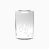 Housses de clés de voiture en TPU transparent en stock du fournisseur chinois DM, adaptées aux Renault, avec découpe précise et compatibles OEM