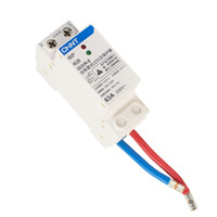 CHNT OUVR-2 32A 1P+N Protecteur de surtension et de sous-tension à réinitialisation automatique, entrée par le bas, sortie par le haut, 230V, dispositif de protection de tension monté sur rail DIN