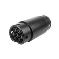 Adaptateur GBT vers Type 2 IEC 621962 DC pour chargeur de véhicule électrique, convertisseur de prise 32A, indice de protection IP55, pour véhicules électriques européens