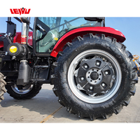 Tracteur agricole certifié 1204 120 CV à moteur diesel avec transmission par engrenages 2WD/4WD, traction 50KN, poids 3220 kg