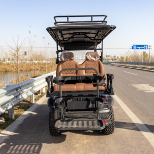 Carrito de <span class=keywords><strong>Golf</strong></span> Eléctrico Todoterreno de 14 Pulgadas, Homologado para Calle, <span class=keywords><strong>Precio</strong></span> Económico, 60v, 4 Plazas, Directo de Fábrica - Product Image 5