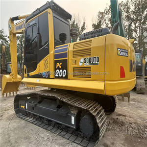 Komatsu รถขุดดิน PC200-8แบบใช้แล้วรถขุดตีนตะขาบปั๊มกระปุกเกียร์ - Product Image 2